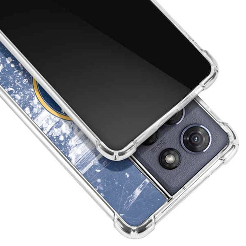 NHL Buffalo Sabres Frozen Moto G Power 5G (2025) Clear Case